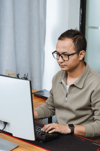 Lead engineer implementing features in a custom application development environment.